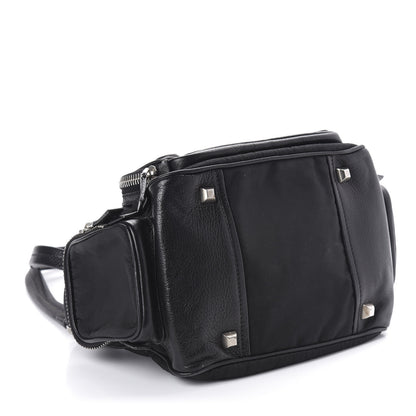 Prada Tessuto Nylon Soft Calf Tote Black 4 of 11