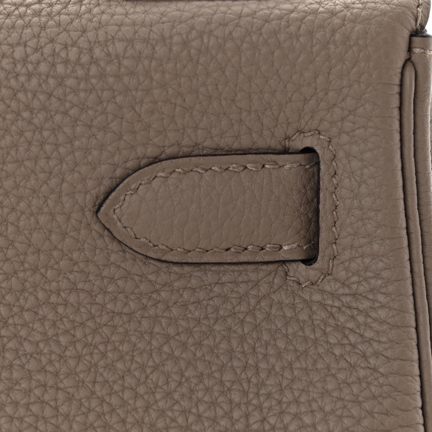 Hermes Togo Kelly Retourne 28 Gris Asphalte 12 of 37