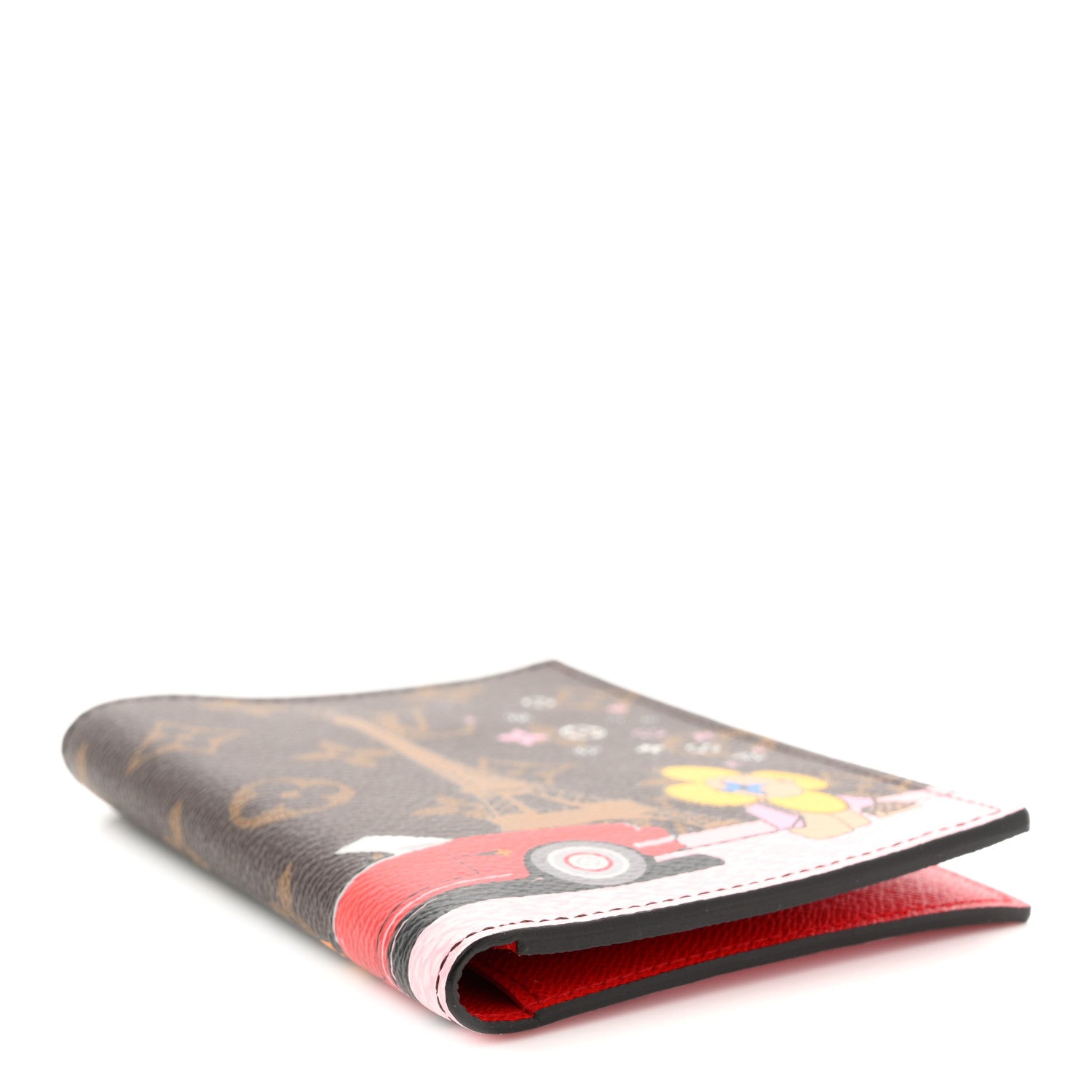 Louis Vuitton Monogram 2019 Christmas Animation Passport Cover Rouge 7 of 14
