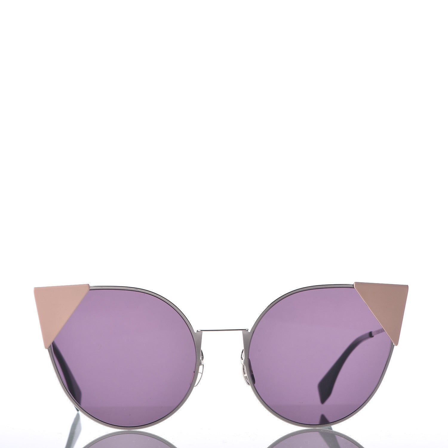 Fendi Iridia Sunglasses FF 0190 Palladium Pink 2 of 8