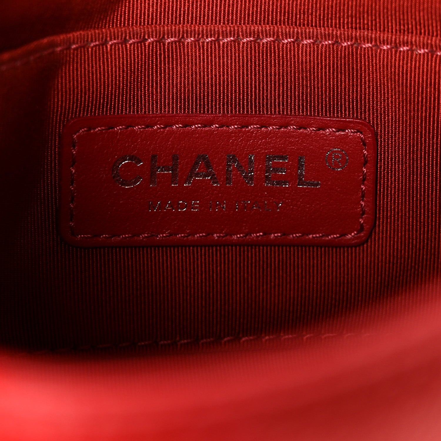 Chanel Caviar Quilted Mini Incognito Square Flap Red 6 of 10
