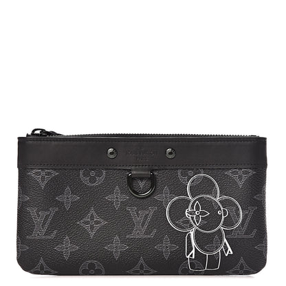 Louis Vuitton Monogram Eclipse Vivienne Pochette Apollo PM 1 of 7