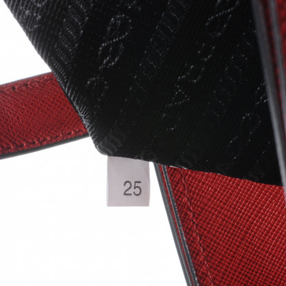 Prada Saffiano Soft Tote Fuoco 7 of 7