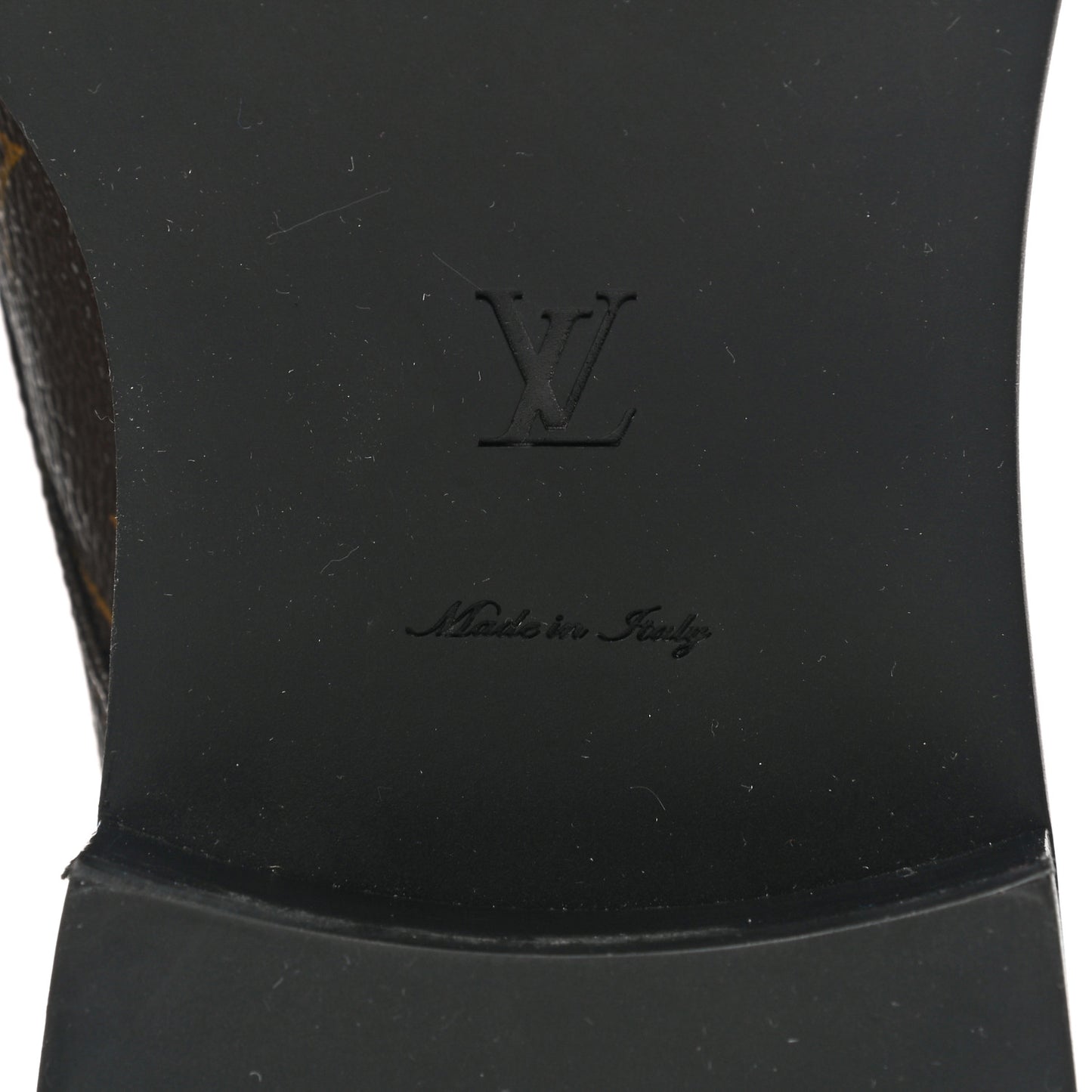 Calfskin Monogram Wonderland Flat Ranger Boots 39 Black