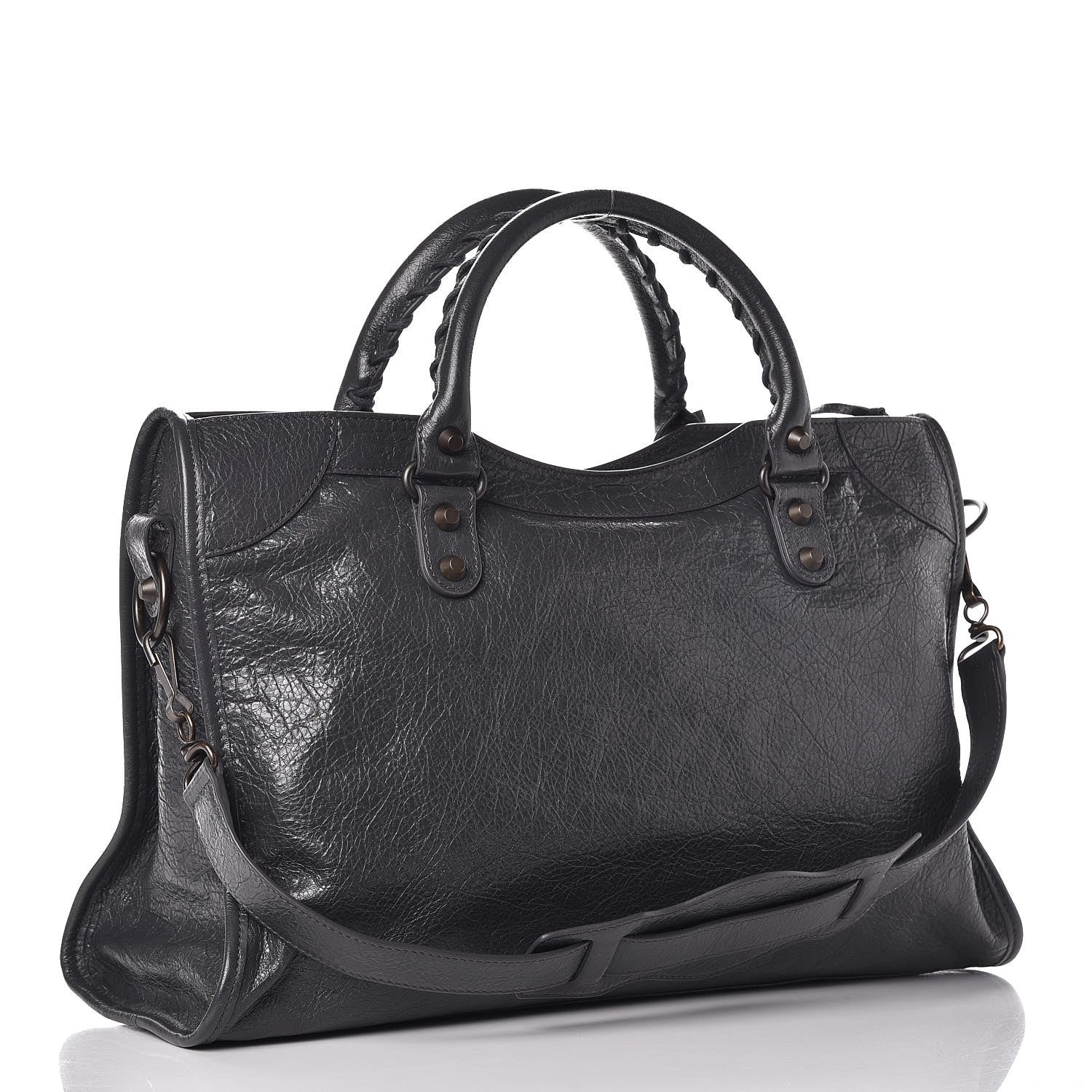 Balenciaga Agneau Classic Hardware City Gris Fossile 3 of 7