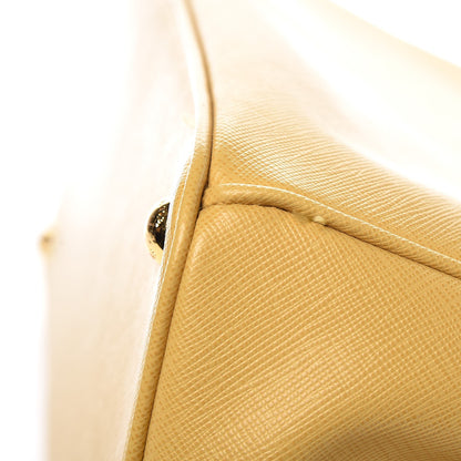 Prada Saffiano Medium Galleria Double Zip Tote Ginestra 14 of 15