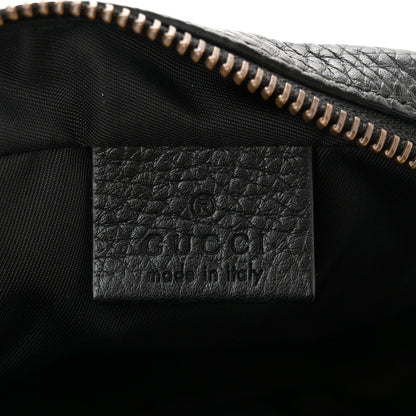 Gucci Pebbled Calfskin Mini Soho Disco Bag Black 6 of 10