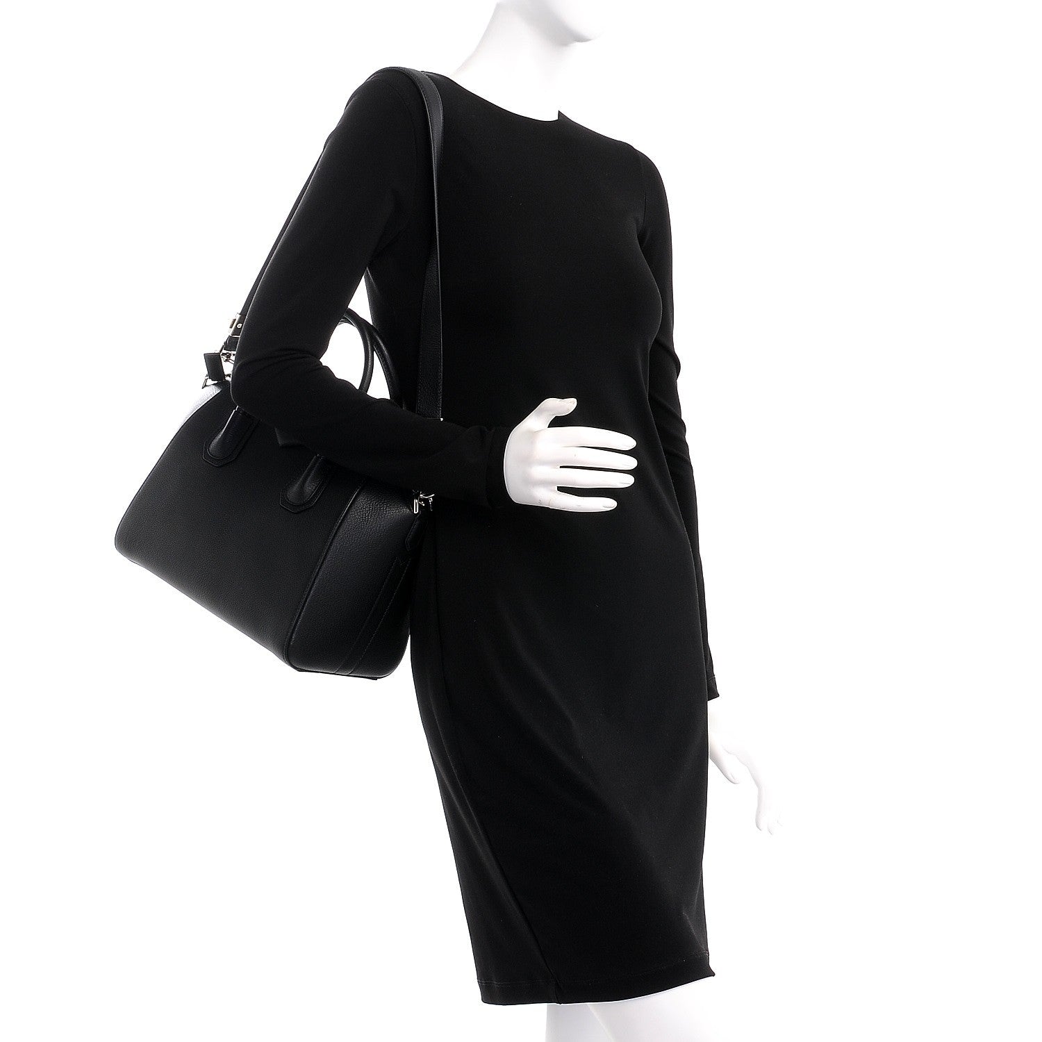 Givenchy Sugar Goatskin Small Antigona Black 2 of 8