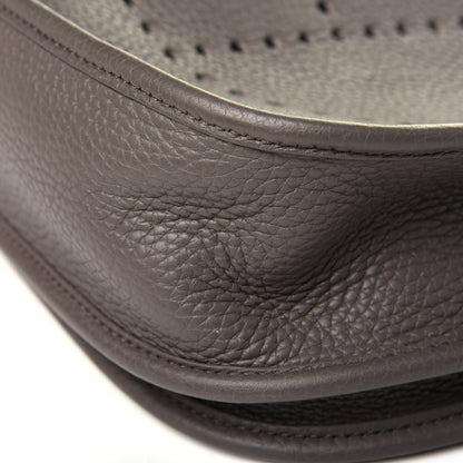 Hermes Taurillon Clemence Evelyne III PM Etain 11 of 14