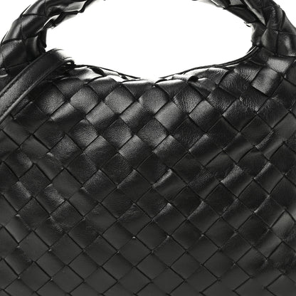 Bottega Veneta Calfskin Intrecciato Mini Hop Black 8 of 10