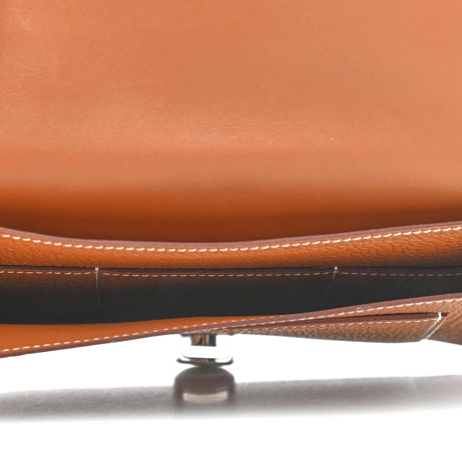 Hermes Togo Dogon Duo Wallet Gold 5 of 8