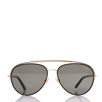 Tom Ford Metal Cole Aviator Polarized Sunglasses TF285 Black 2 of 7