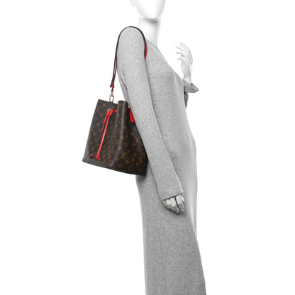 Louis Vuitton Monogram Neonoe MM Coquelicot 2 of 8