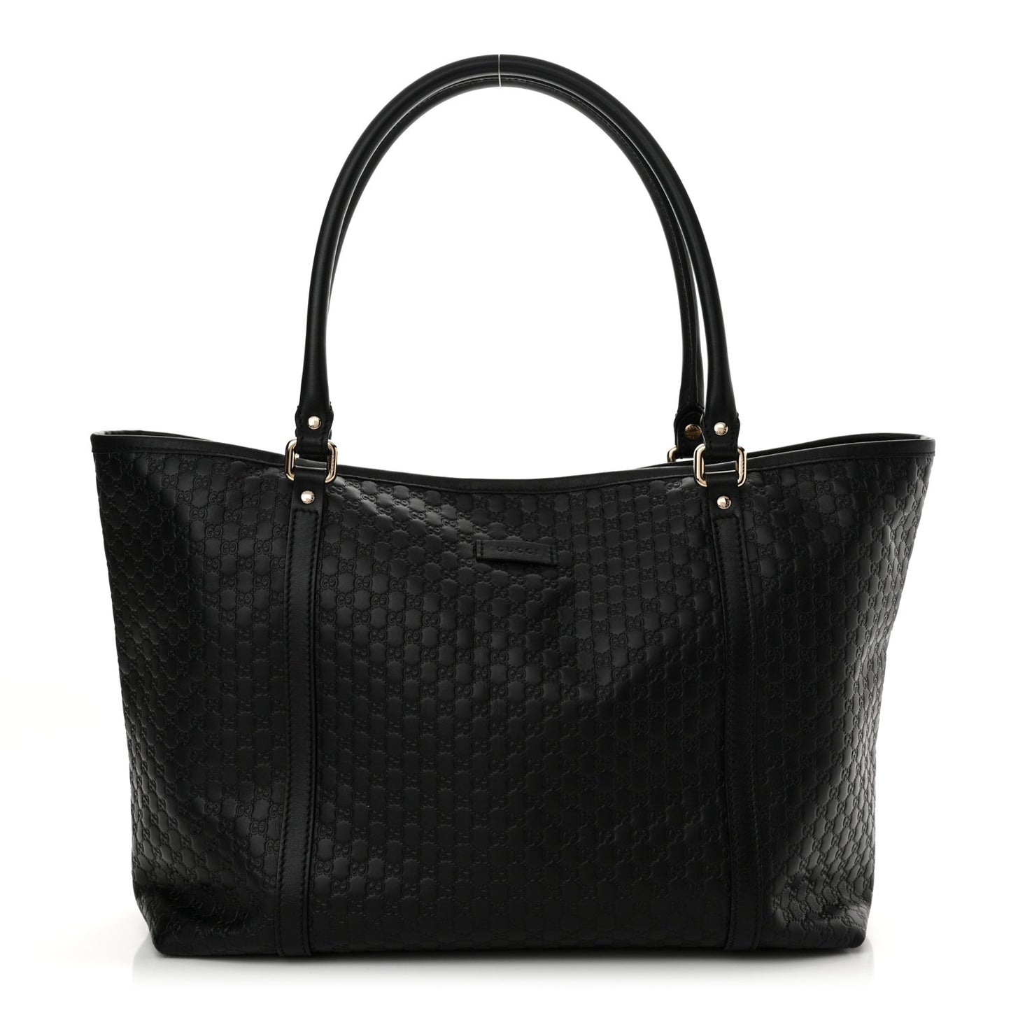 Microguccissima Medium Joy Tote Black