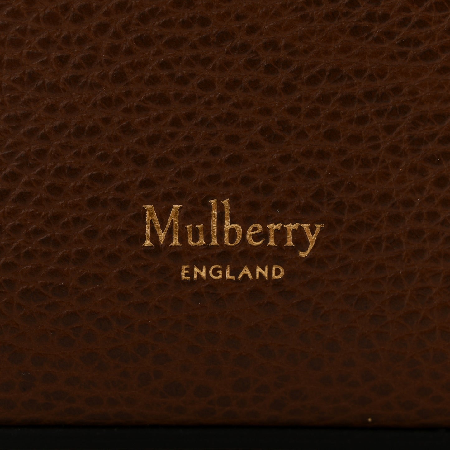 Grained Calfskin Islington Bucket Bag Oak