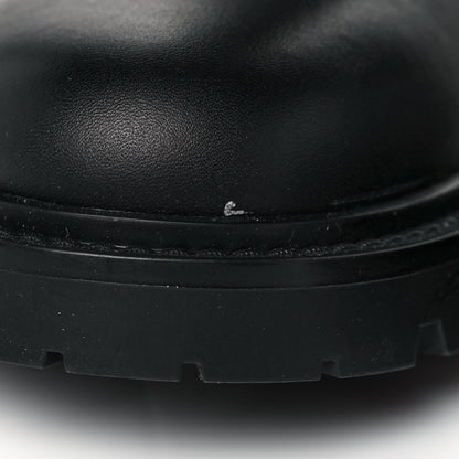 Christian Dior Technical Fabric Calfskin D-Major Boots 37 Black 8 of 10