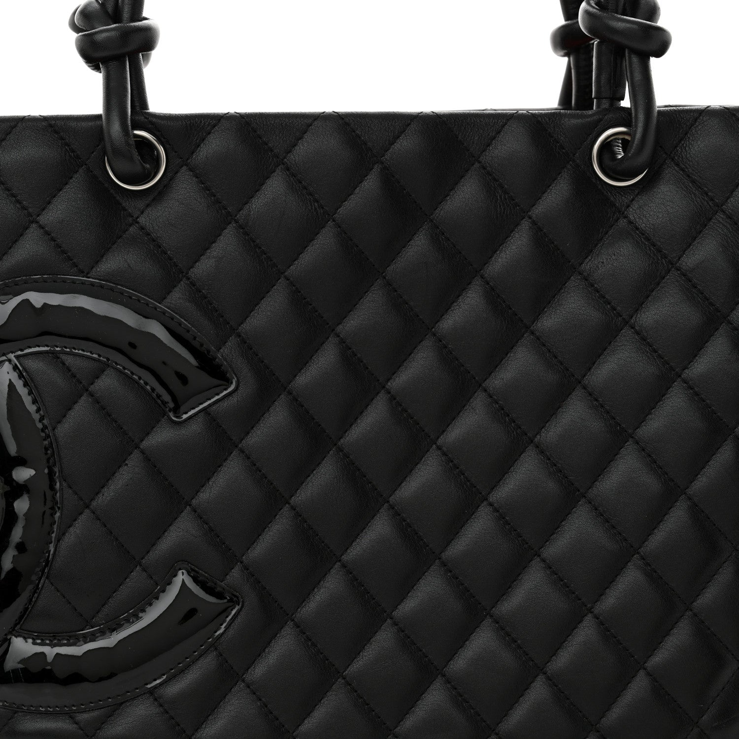 Chanel Calfskin Quilted Large Cambon Tote Black 8 of 19