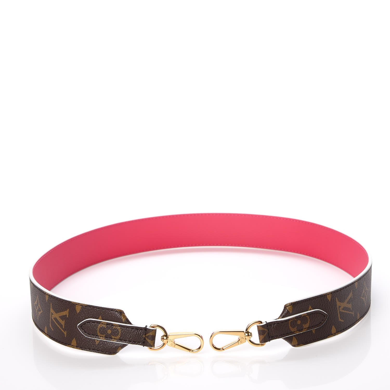 Louis Vuitton Monogram Bandouliere Shoulder Strap Hot Pink 3 of 7