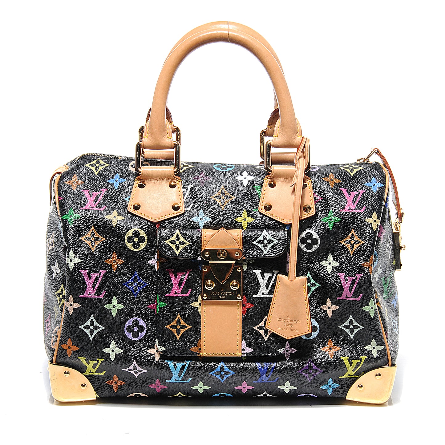 Monogram Multicolor Speedy 30 Black