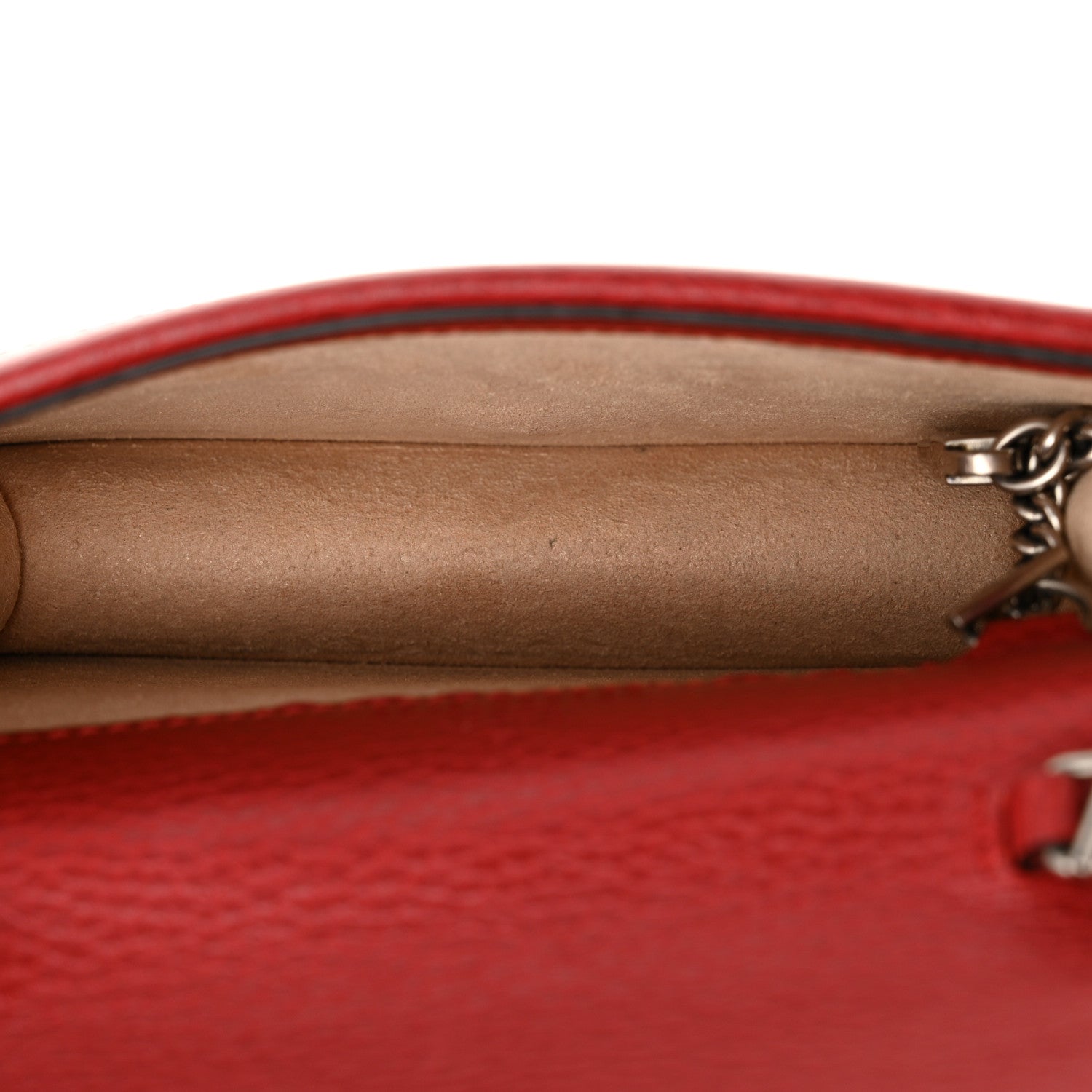 Gucci Calfskin Super Mini Dionysus Shoulder Bag Hibiscus Red 5 of 10