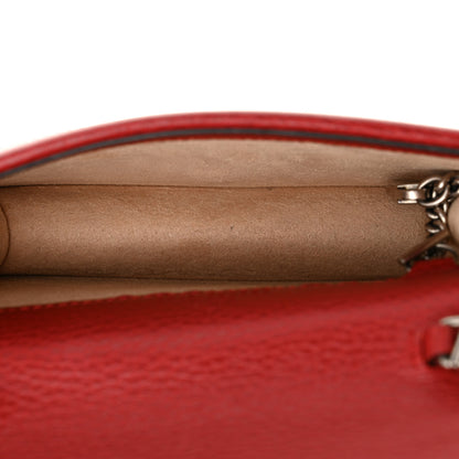 Gucci Calfskin Super Mini Dionysus Shoulder Bag Hibiscus Red 5 of 10