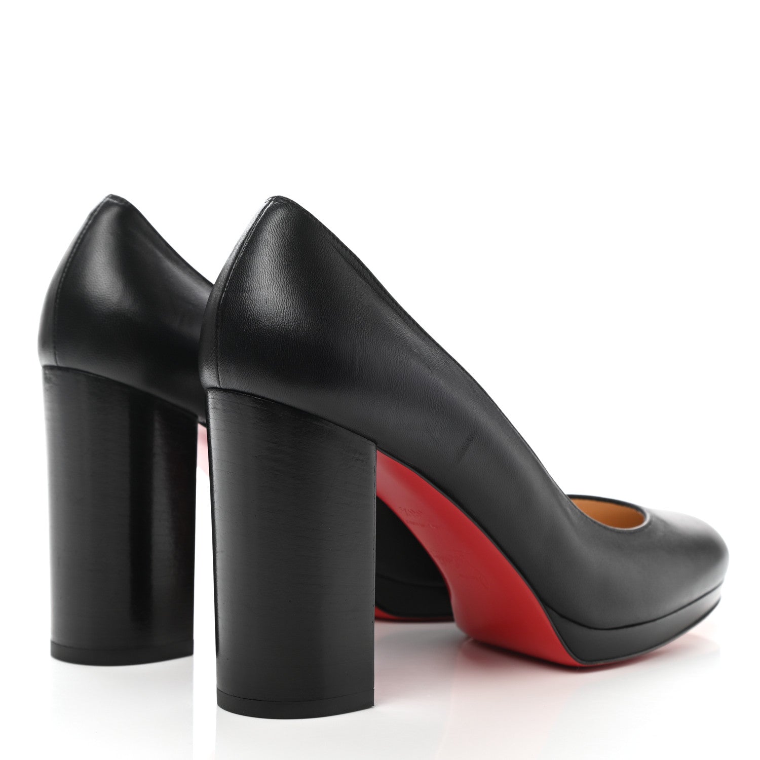 Christian Louboutin Nappa Kabetts 100 Pumps 38.5 Black 4 of 10