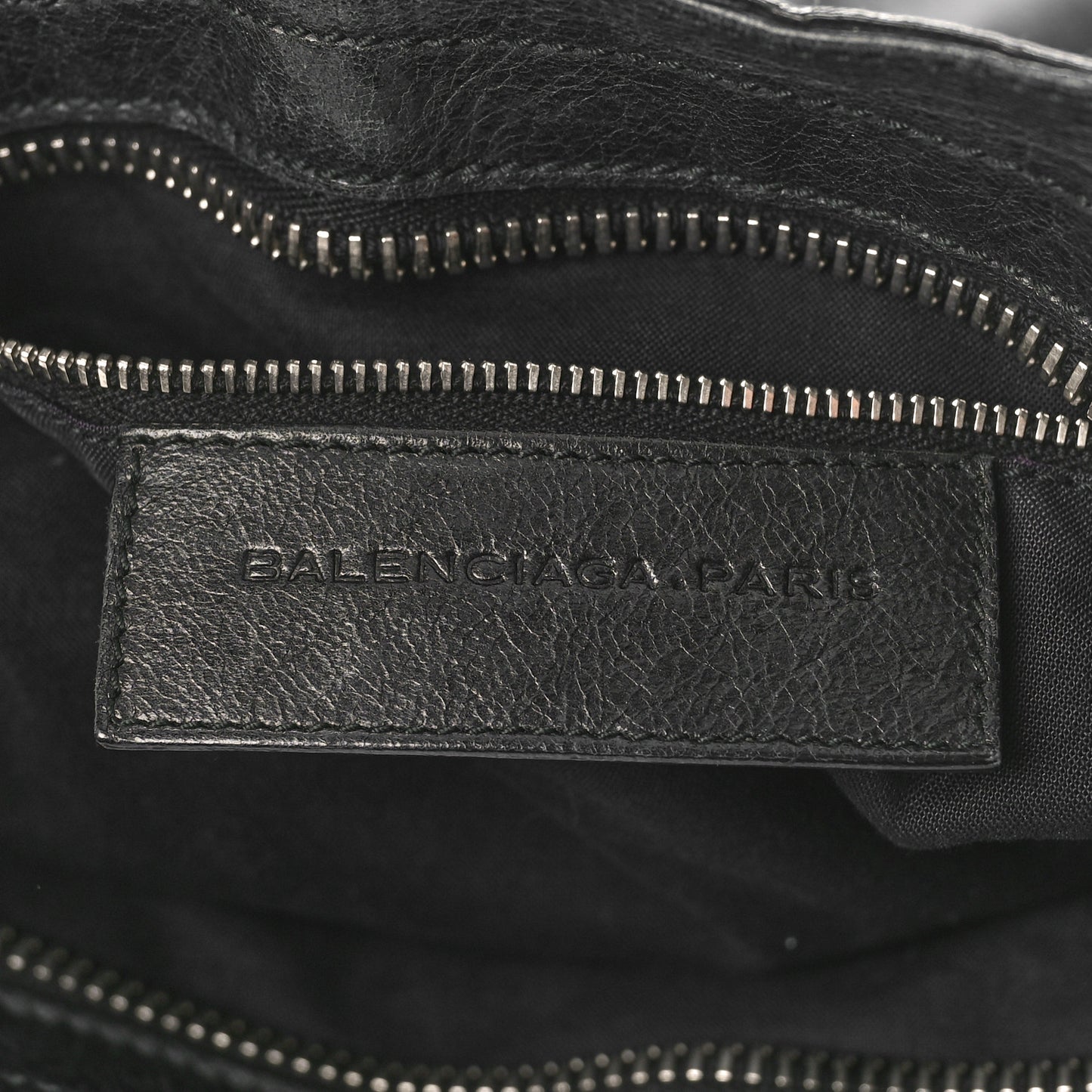 Agneau Giant 21 Silver Hardware Part Time Black