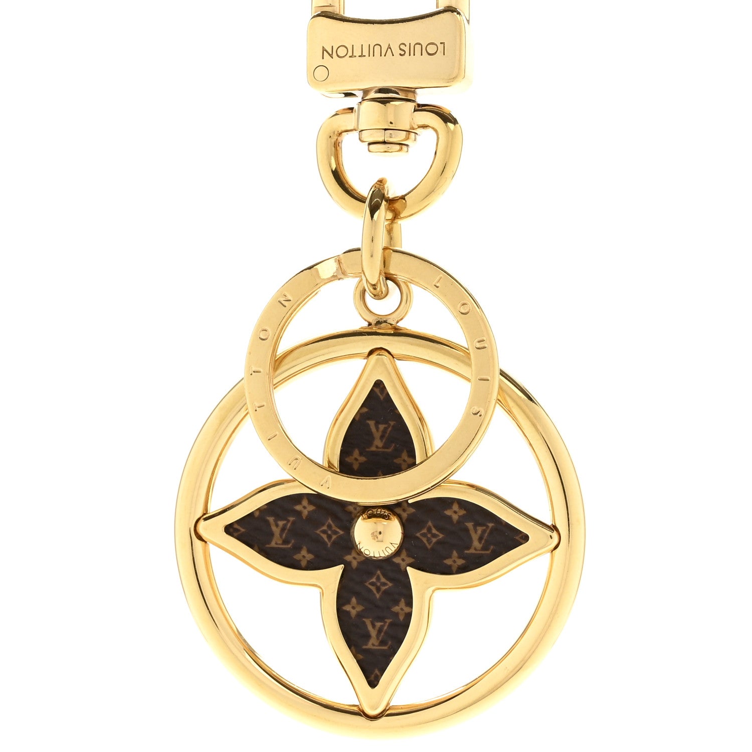 Louis Vuitton Monogram Puzzle Flower Bag Charm Key Holder 3 of 6