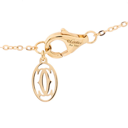 Cartier 18K Pink Yellow White Gold Diamond Trinity Pendant Necklace 4 of 6