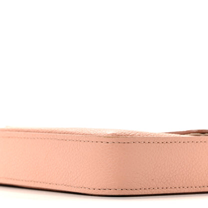 Louis Vuitton Empreinte Monogram Giant Felicie Pochette Chain Wallet Rose Trianon Creme 10 of 16