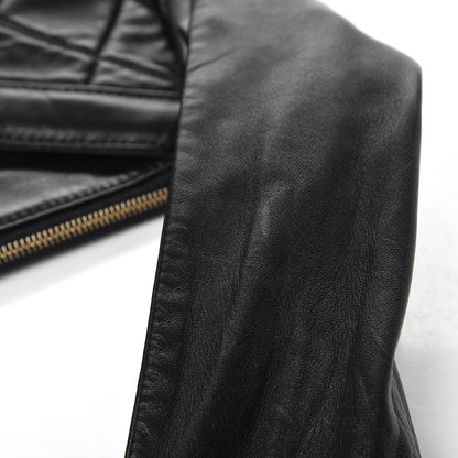 Chanel Lambskin Quilted Large Girl Bag Black 7 of 7