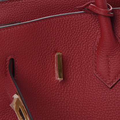 Hermes Togo Birkin 35 Rouge Grenat 10 of 36
