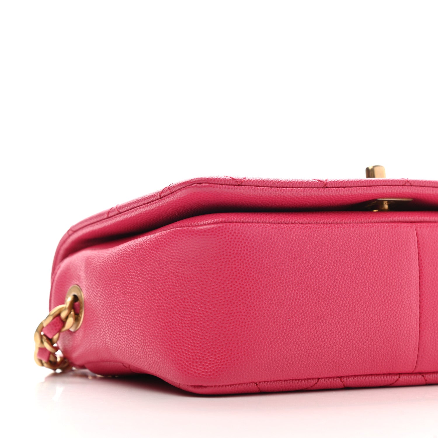 Chanel Caviar Quilted Small Fashion Therapy Flap Bag Dark Pink 9 of 10