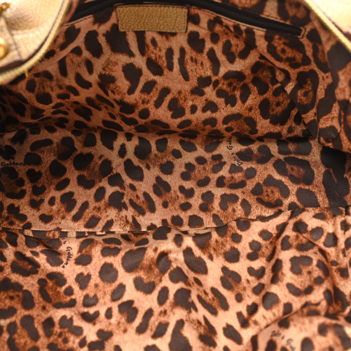 Metallic Grained Calfskin Miss Easy Way Boston Bag Gold