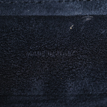 Celine Baby Grained Calfskin Micro Belt Bag Navy Blue 7 of 10