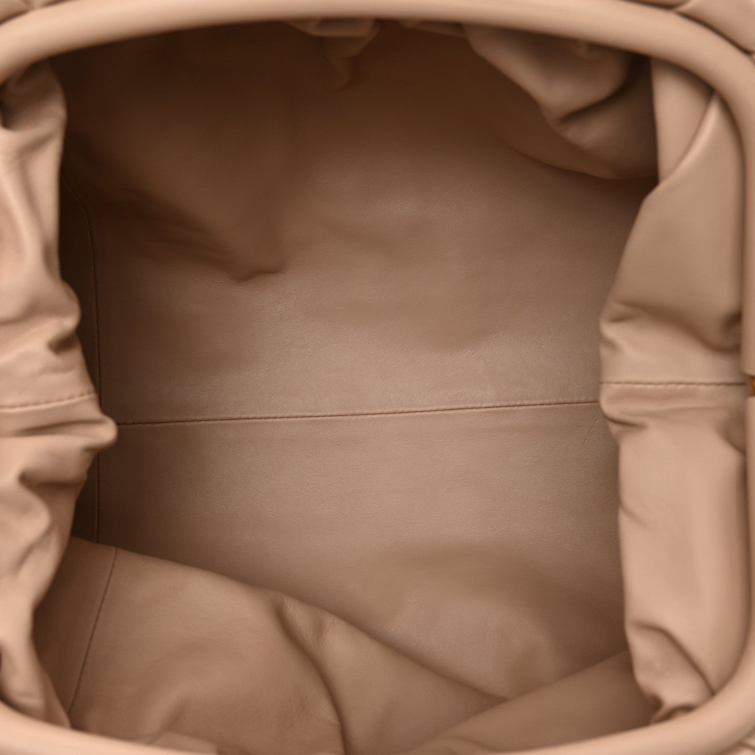 Bottega Veneta Smooth Butter Calf The Pouch Oversized Clutch Nude 5 of 8