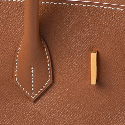 Hermes Courchevel Birkin 35 Gold 28 of 35