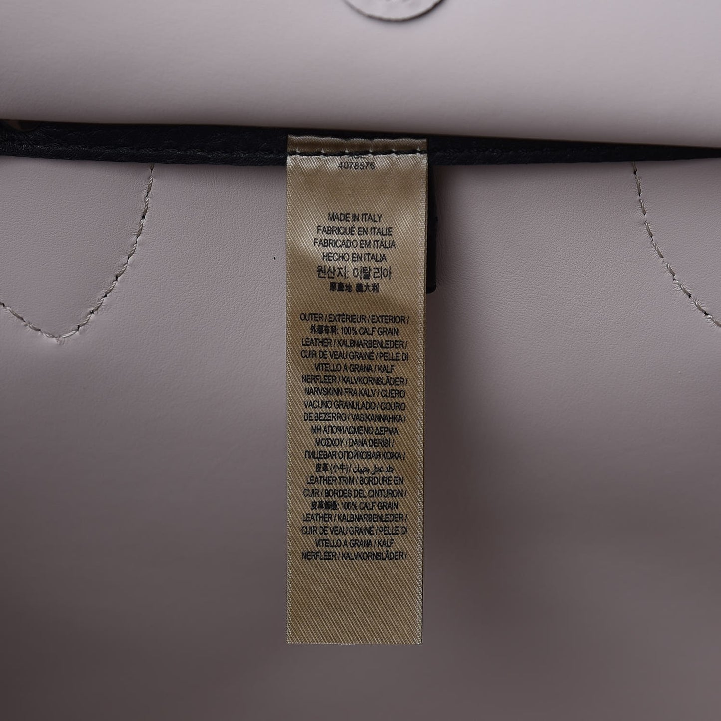 Soft Grain Calfskin Medium Belt Bag Black