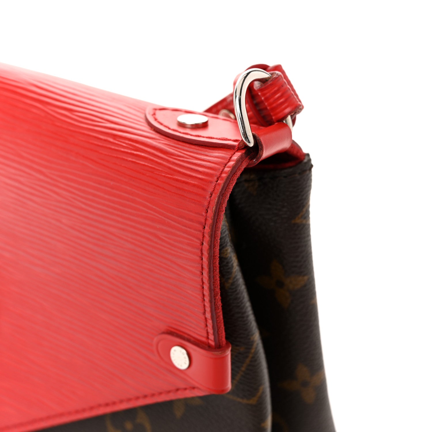 Louis Vuitton Monogram Epi Saint Michel Coquelicot 12 of 15