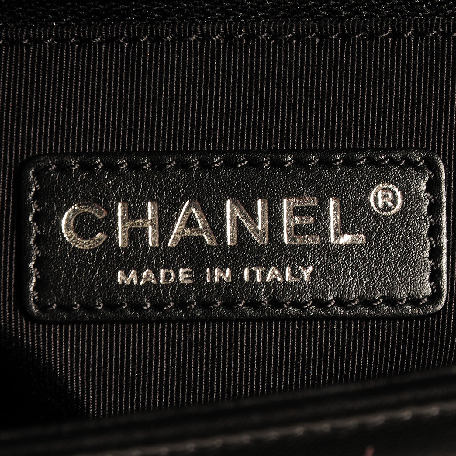 Chanel Lambskin Quilted New Medium Boy Flap Black 8 of 8
