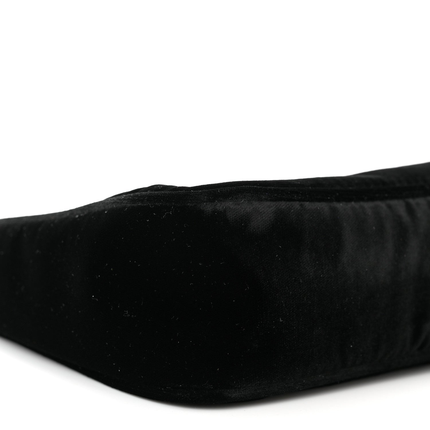 Prada Velvet Nappa Mini Re-Edition Shoulder Bag Black 10 of 12