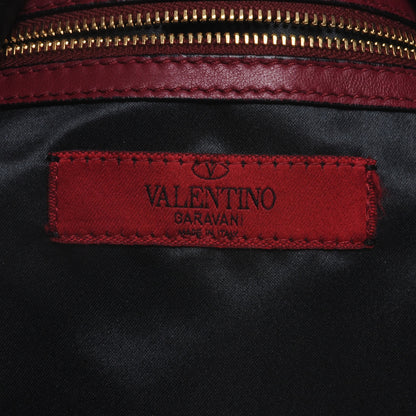 Valentino Garavani Nappa 360 Bow Hobo Burgundy 5 of 6