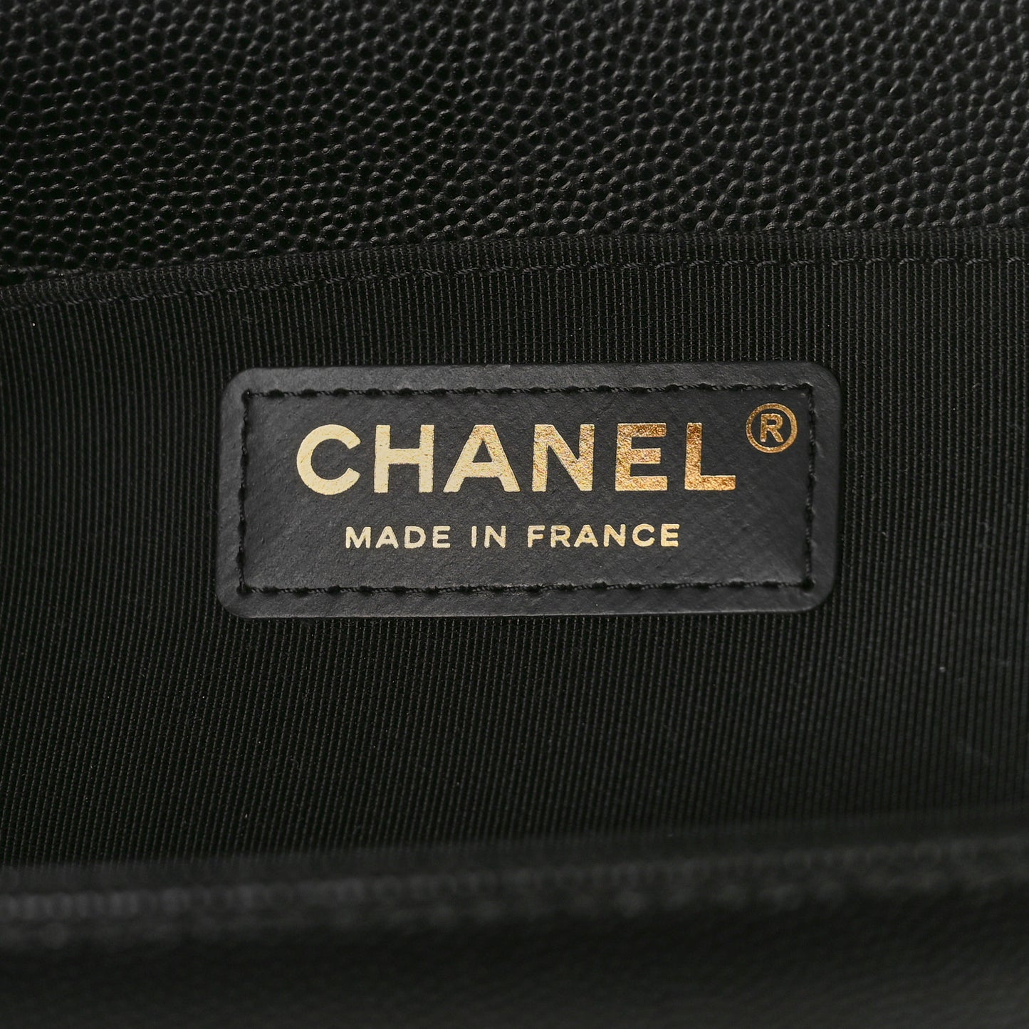 Caviar Quilted Medium Boy Flap Black