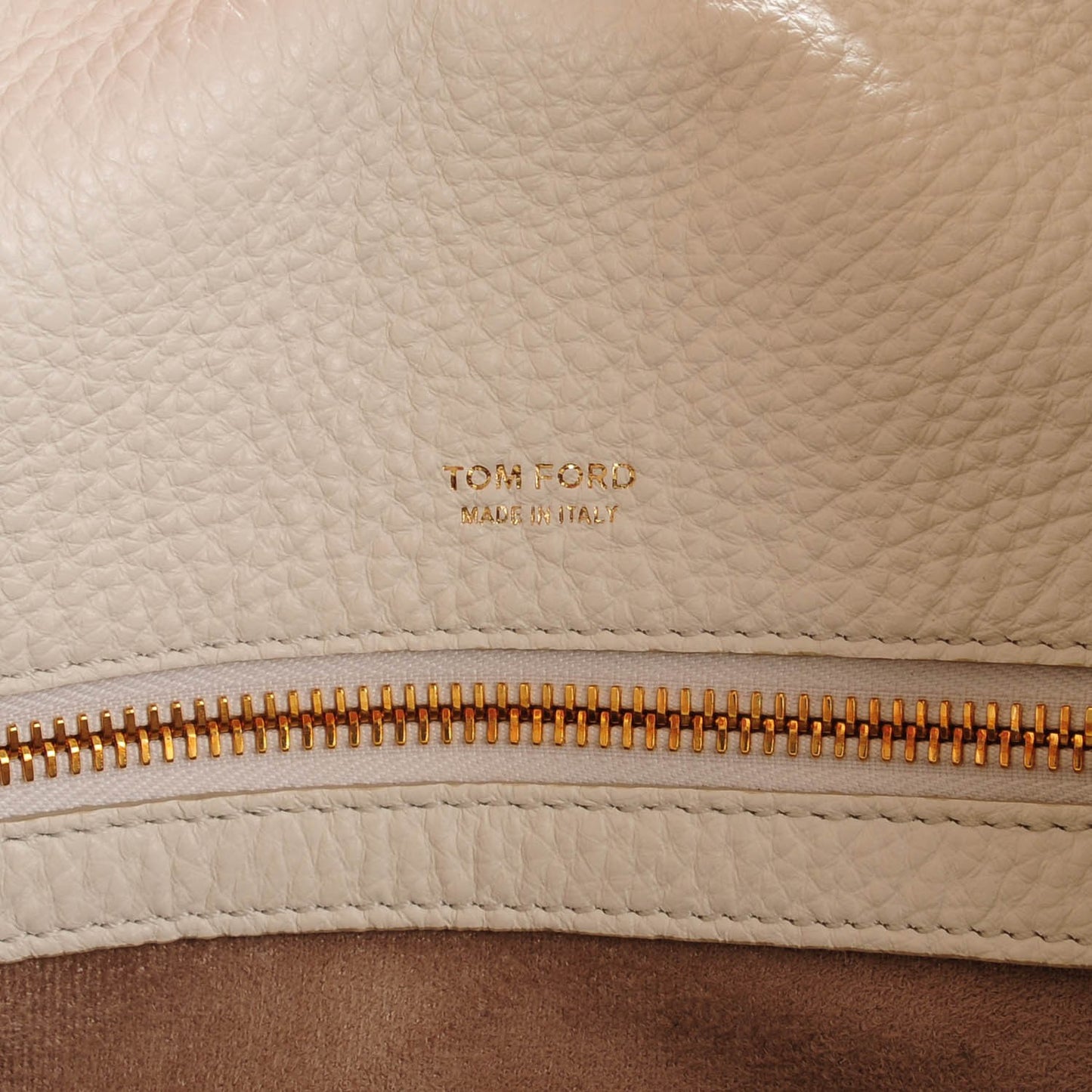 Pebbled Calfskin Jennifer Side-Zip Hobo White
