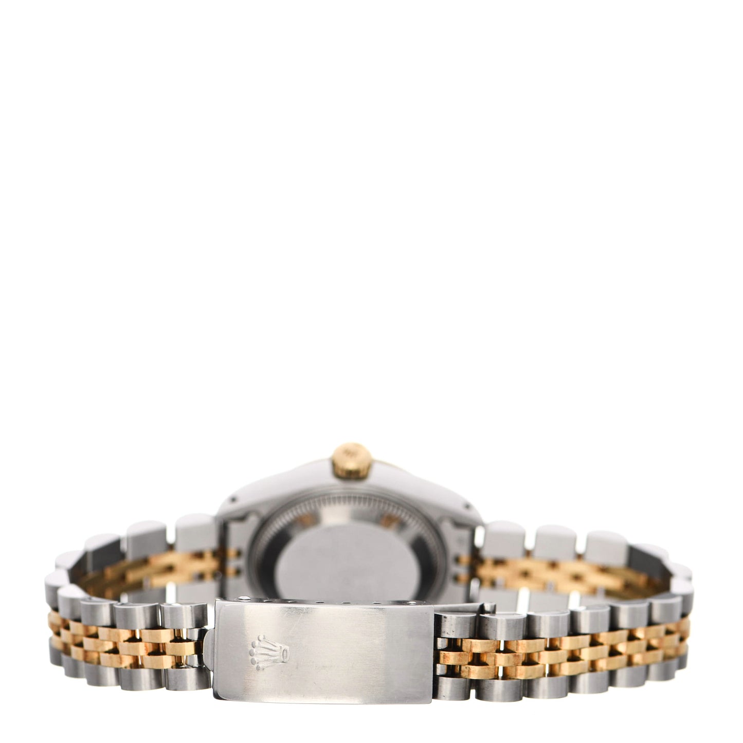 Stainless Steel 18K Yellow Gold 26mm Oyster Perpetual Datejust Watch Champagne 69173