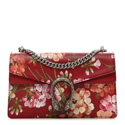 Gucci Calfskin Blooms Print Small Dionysus Shoulder Bag Romantic Cherry Multicolor 1 of 13