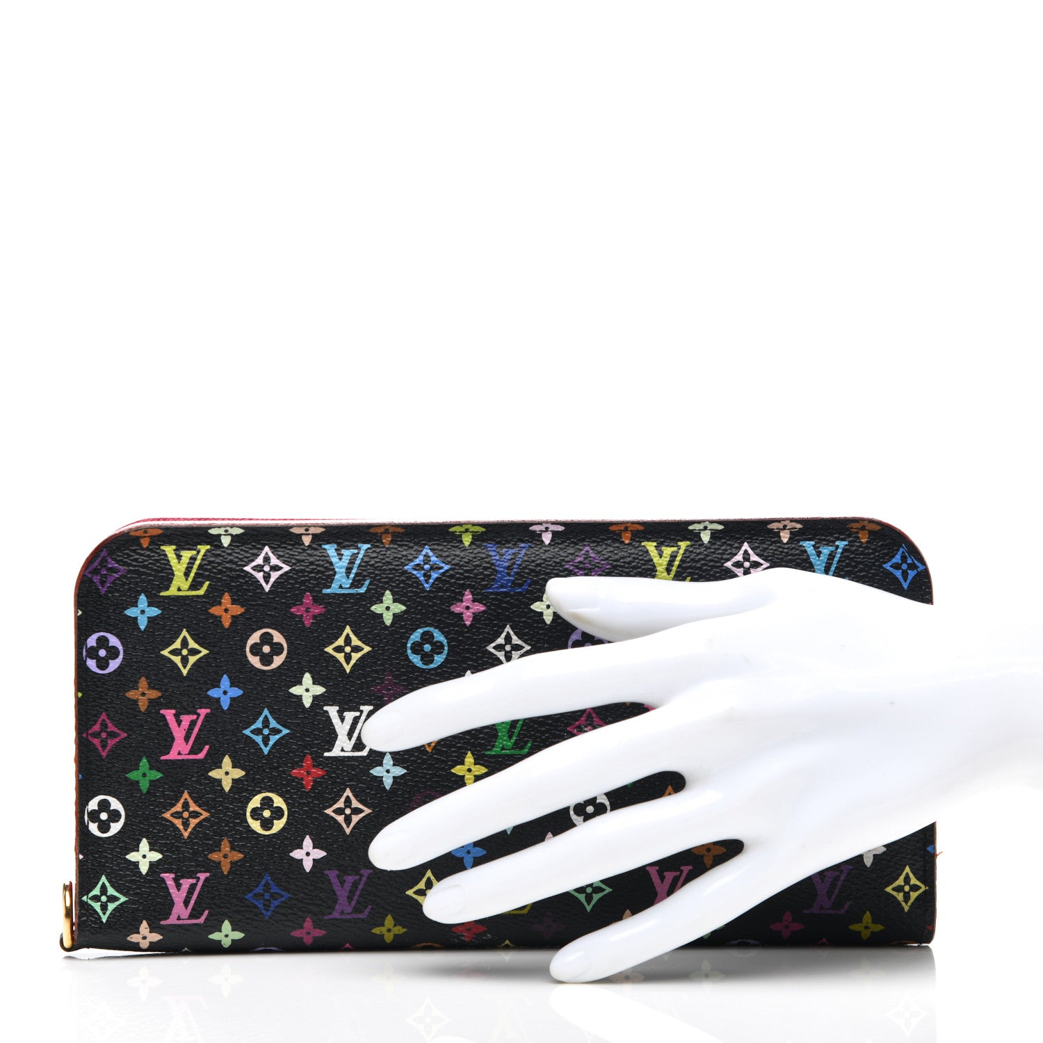 Louis Vuitton Monogram Multicolor Insolite Wallet Black Grenade 2 of 10