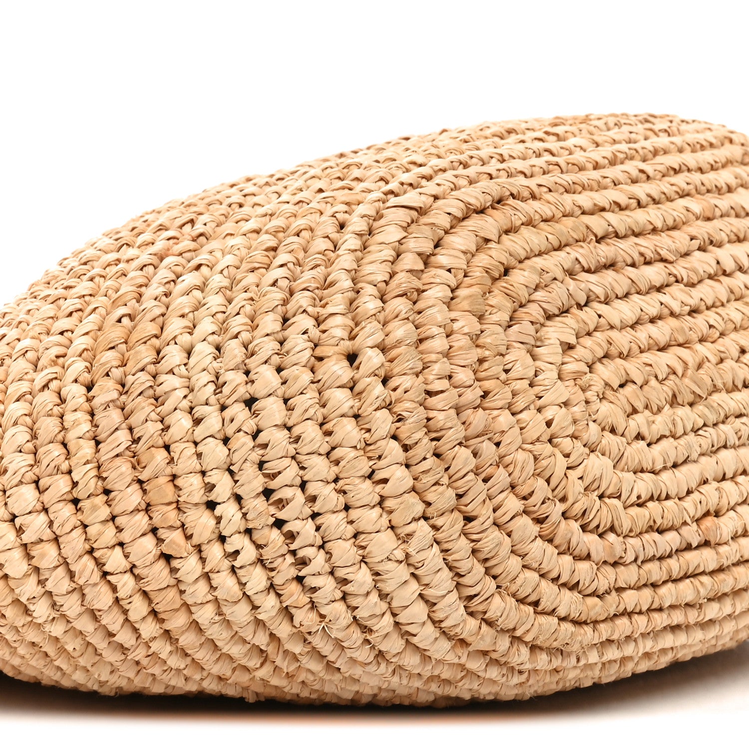 Loewe Raffia Mini Slit Tote Bag Natural Tan 8 of 9