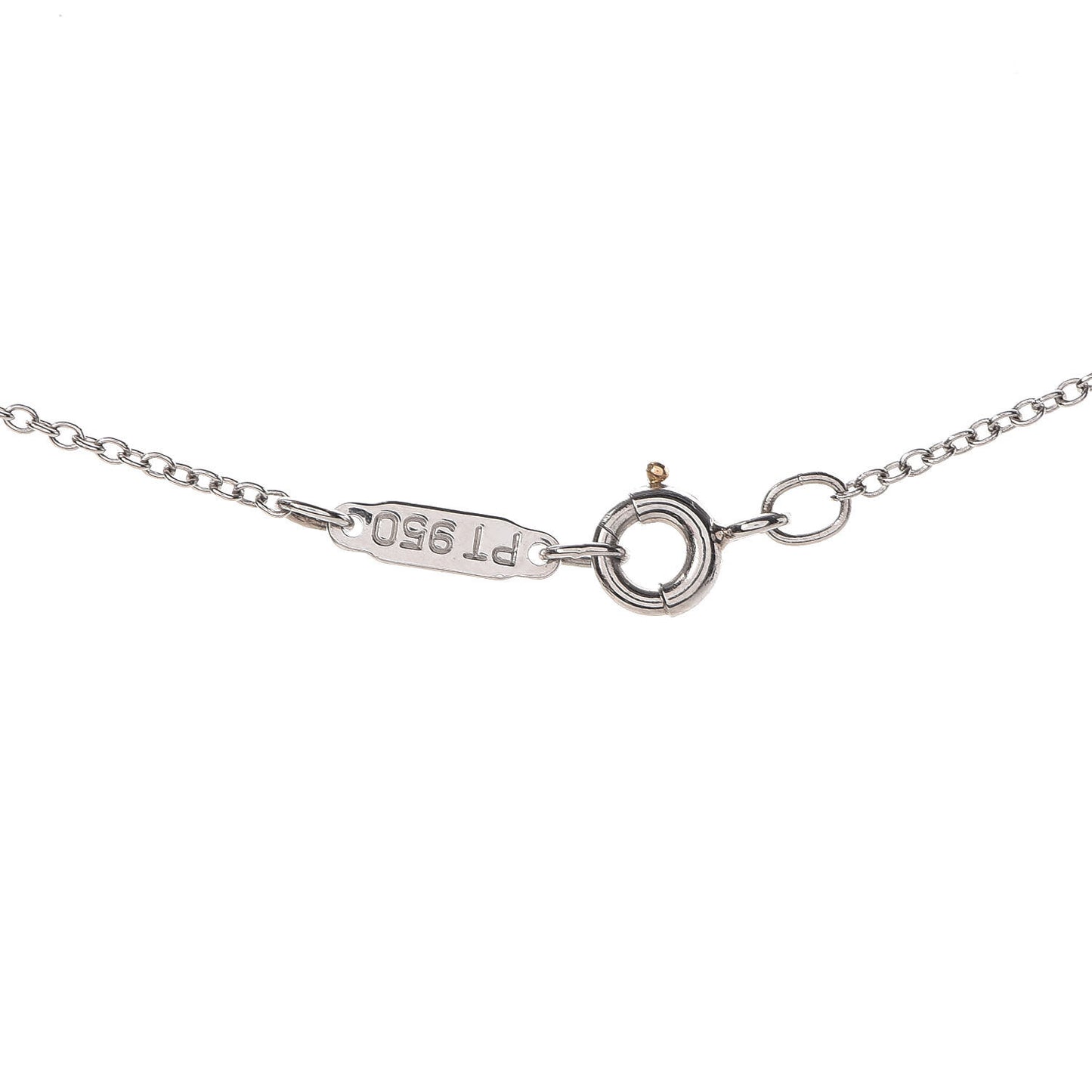 Platinum Diamond .17ct Solitaire Pendant Necklace