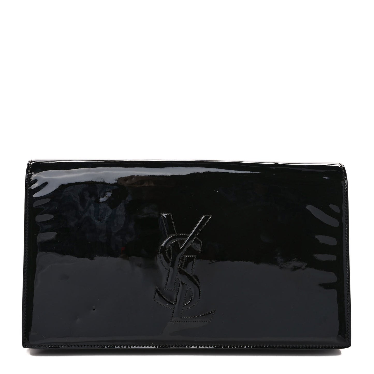 Patent Monogram Large Belle De Jour Clutch Black
